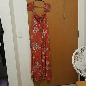Floor length sundress